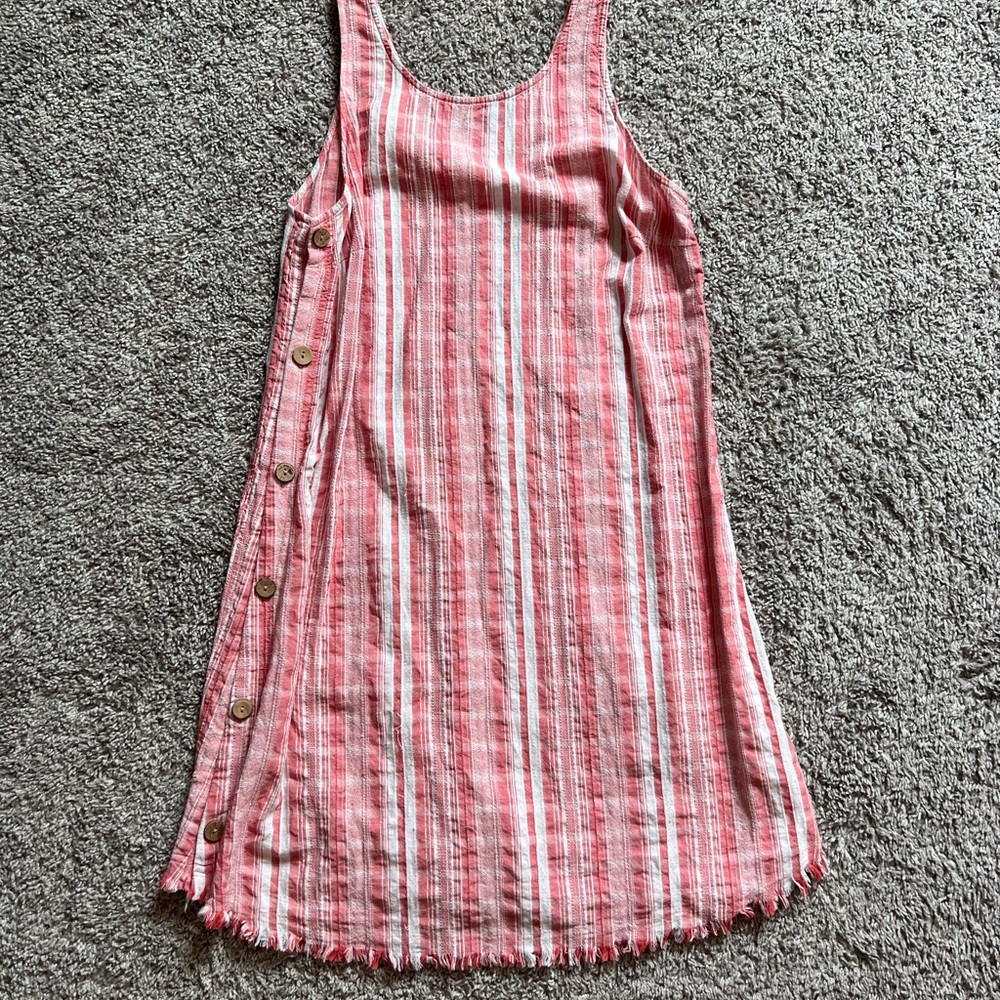 Universal Thread Pink and White Striped Dress.